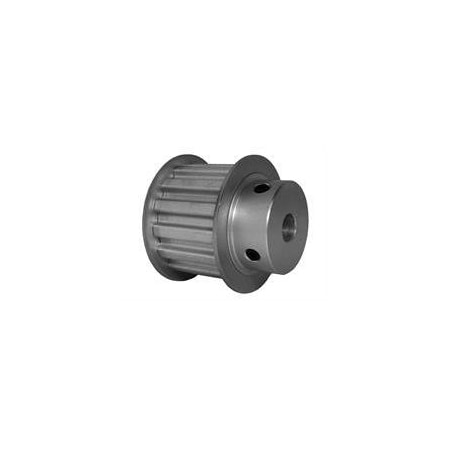 14L100-6FA5, Timing Pulley, Aluminum, Clear Anodized